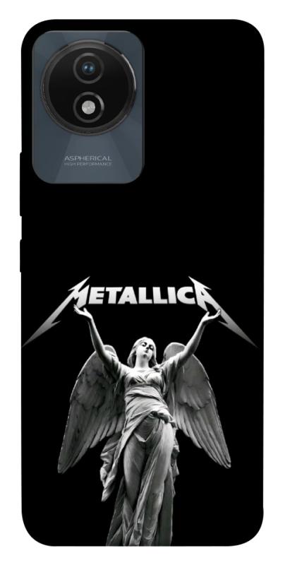 Чехол itsPrint Metallica для Vivo Y02, музыка, купить оптом с доставкой