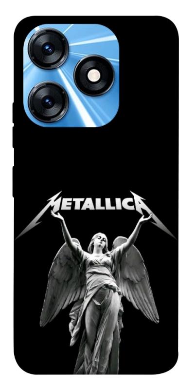 Чехол itsPrint Metallica для TECNO Spark 10 Pro, музыка, купить оптом с доставкой