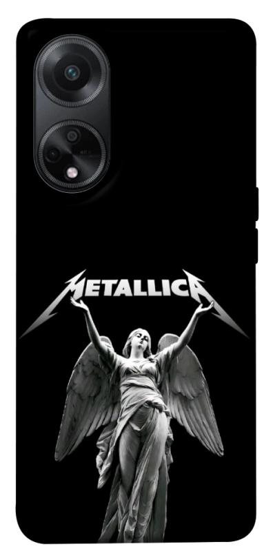 Чехол itsPrint Metallica для Oppo A58 4G, музыка, купить оптом с доставкой