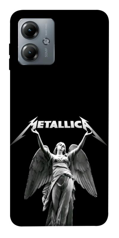 Чохол itsPrint Metallica для Motorola Moto G14, музика, купити оптом з доставкою