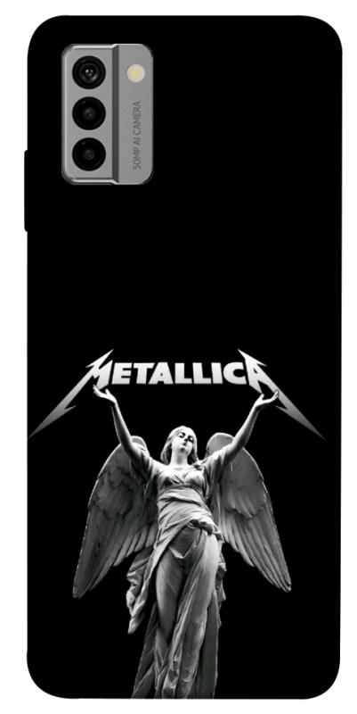 Чехол itsPrint Metallica для Nokia G22, музыка, купить оптом с доставкой