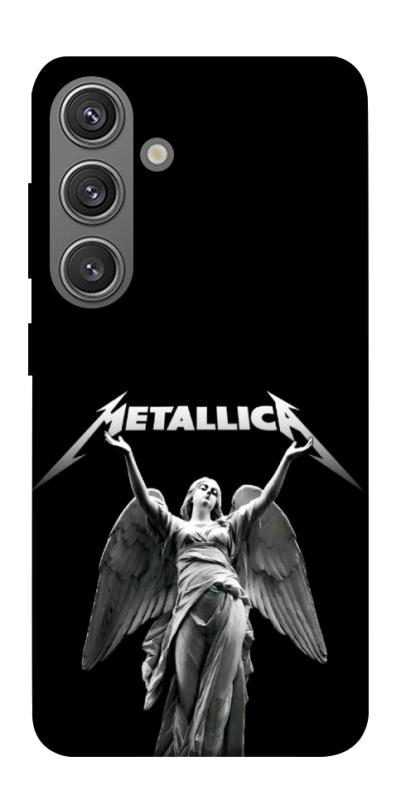 Чехол itsPrint Metallica для Samsung Galaxy S24+, музыка, купить оптом с доставкой