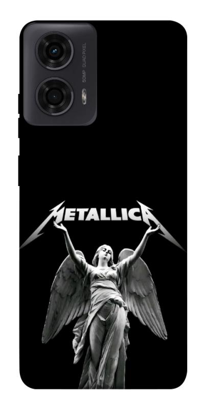 Чохол itsPrint Metallica для Motorola Moto G24, музика, купити оптом з доставкою