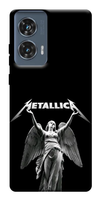 Чехол itsPrint Metallica для Motorola Edge 50 Fusion, музыка, купить оптом с доставкой