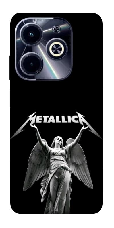 Чохол itsPrint Metallica для Infinix Hot 40i, музика, купити оптом з доставкою