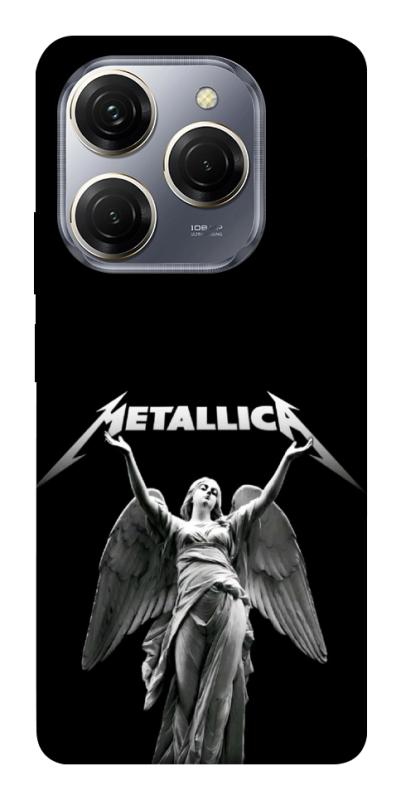 Чехол itsPrint Metallica для TECNO Spark 20 Pro, музыка, купить оптом с доставкой