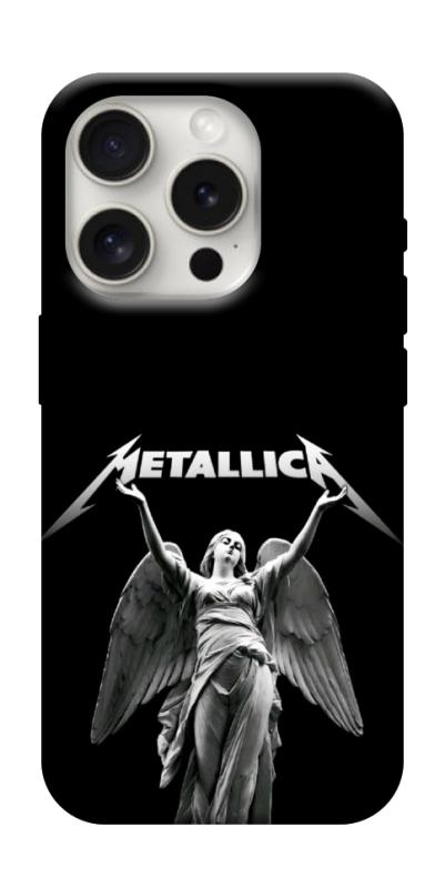 Чехол itsPrint Metallica для Apple iPhone 16 Pro (6.3"), музыка, купить оптом с доставкой