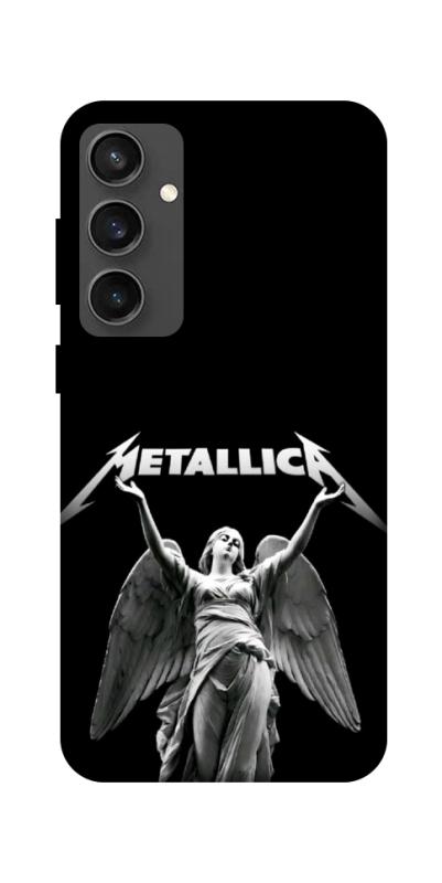Чехол itsPrint Metallica для Samsung Galaxy S24 FE, музыка, купить оптом с доставкой