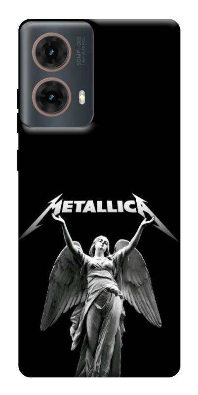 Чохол itsPrint Metallica для Motorola Moto G85, музика, купити оптом з доставкою