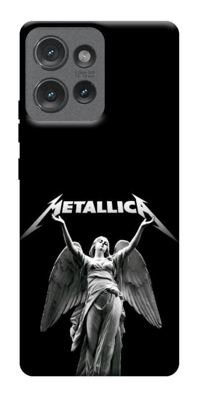 Чохол itsPrint Metallica для Motorola Edge 50, музика, купити оптом з доставкою