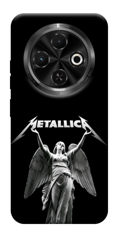 Чохол itsPrint Metallica для TECNO Spark 30C, музика, купити оптом з доставкою