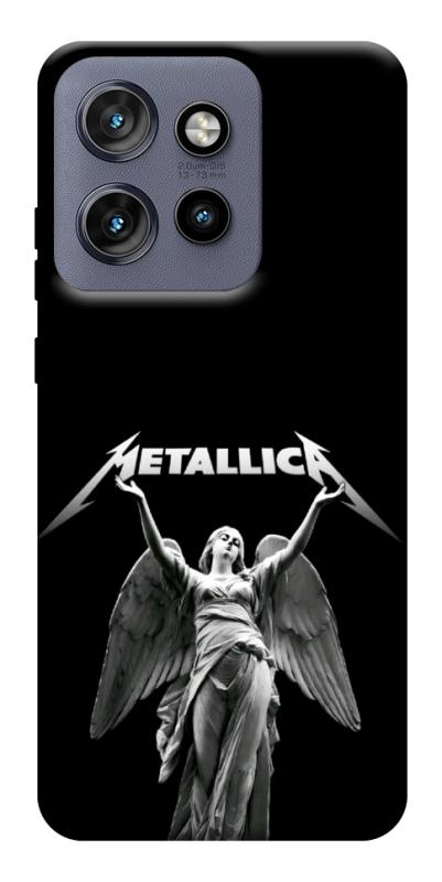 Чехол itsPrint Metallica для Motorola Edge 50 Neo, музыка, купить оптом с доставкой