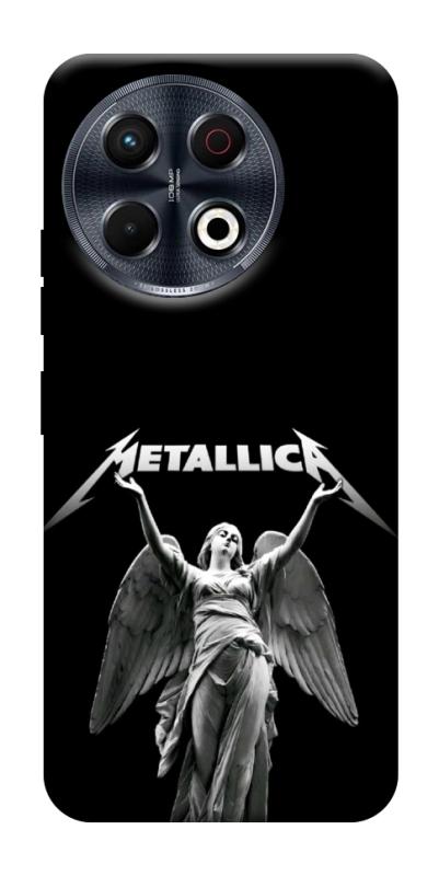 Чохол itsPrint Metallica для TECNO Spark 30 Pro (KL7), музика, купити оптом з доставкою