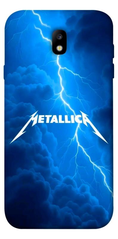 Чехол itsPrint Metallica thunder для Samsung J730 Galaxy J7 (2017), музыка, купить оптом с доставкой