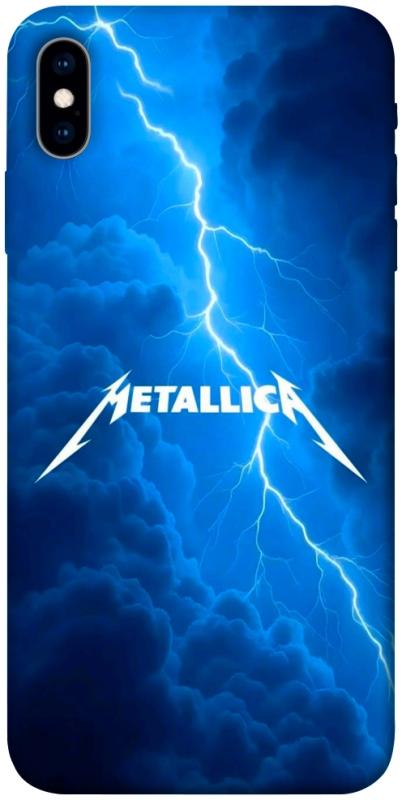 Чохол itsPrint Metallica thunder для Apple iPhone X (5.8"), музика, купити оптом з доставкою