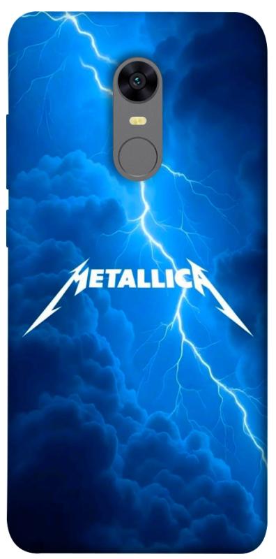 Чехол itsPrint Metallica thunder для Xiaomi Redmi 5 Plus / Redmi Note 5 (Single Camera), музыка, купить оптом с доставкой