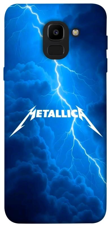Чехол itsPrint Metallica thunder для Samsung J600F Galaxy J6 (2018), музыка, купить оптом с доставкой