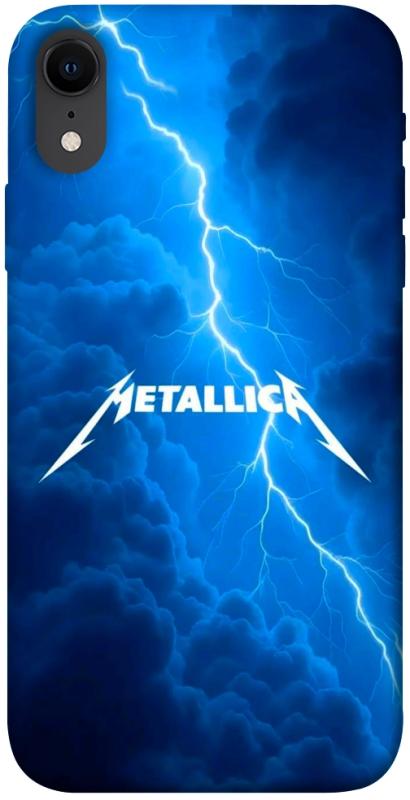 Чохол itsPrint Metallica thunder для Apple iPhone XR (6.1"), музика, купити оптом з доставкою