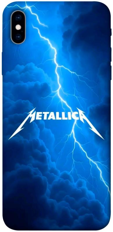 Чохол itsPrint Metallica thunder для Apple iPhone XS Max (6.5"), музика, купити оптом з доставкою