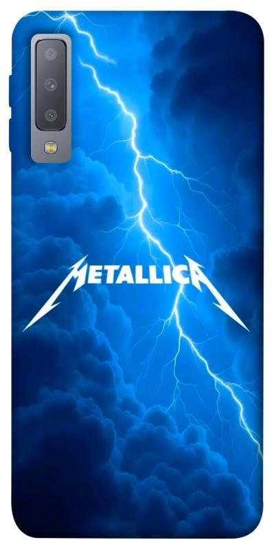 Чохол itsPrint Metallica thunder для Samsung A750 Galaxy A7 (2018), музика, купити оптом з доставкою