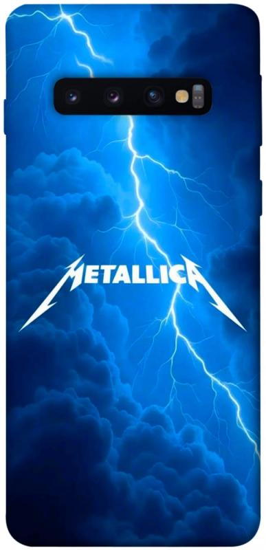 Чохол itsPrint Metallica thunder для Samsung Galaxy S10, музика, купити оптом з доставкою