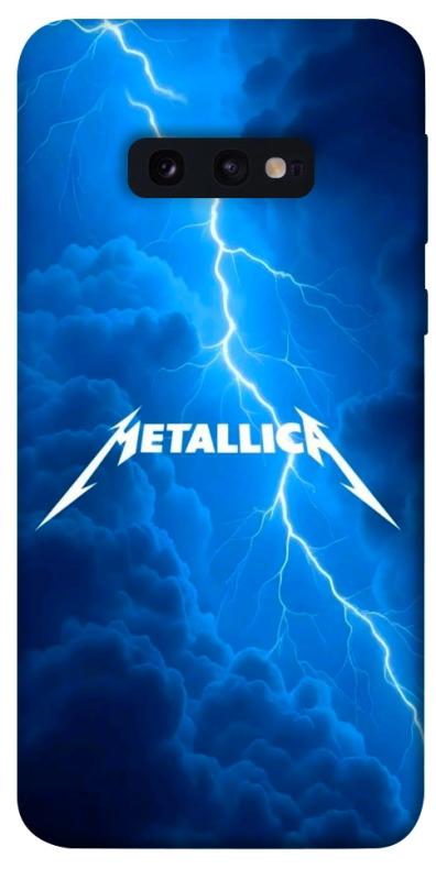 Чохол itsPrint Metallica thunder для Samsung Galaxy S10e, музика, купити оптом з доставкою