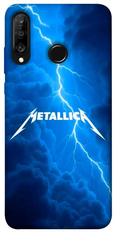 Чохол itsPrint Metallica thunder для Huawei P30 lite, музика, купити оптом з доставкою
