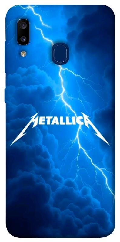 Чохол itsPrint Metallica thunder для Samsung Galaxy A20 / A30, музика, купити оптом з доставкою
