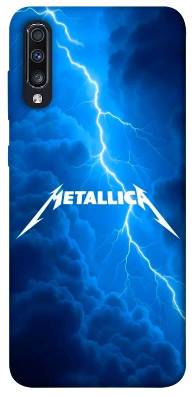 Чохол itsPrint Metallica thunder для Samsung Galaxy A70 (A705F), музика, купити оптом з доставкою