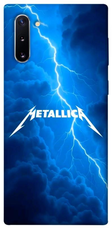 Чехол itsPrint Metallica thunder для Samsung Galaxy Note 10, музыка, купить оптом с доставкой