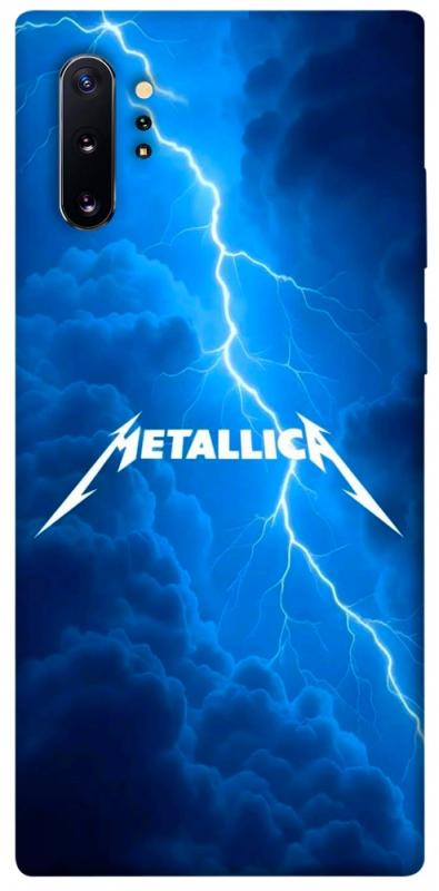 Чохол itsPrint Metallica thunder для Samsung Galaxy Note 10 Plus, музика, купити оптом з доставкою