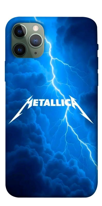 Чехол itsPrint Metallica thunder для Apple iPhone 11 Pro (5.8"), музыка, купить оптом с доставкой