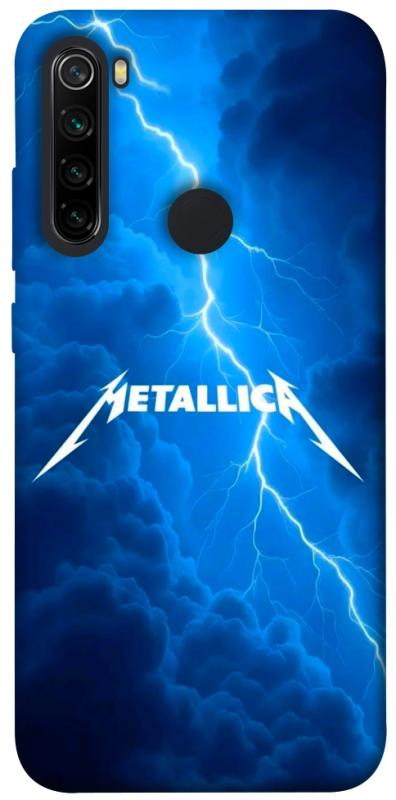Чохол itsPrint Metallica thunder для Xiaomi Redmi Note 8, музика, купити оптом з доставкою