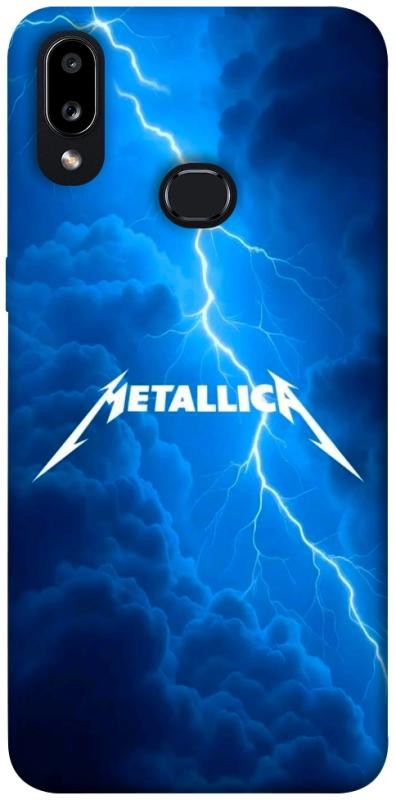 Чохол itsPrint Metallica thunder для Samsung Galaxy A10s, музика, купити оптом з доставкою