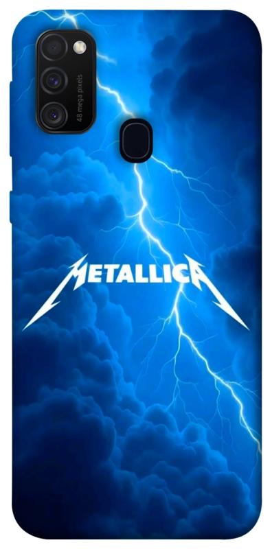 Чехол itsPrint Metallica thunder для Samsung Galaxy M30s / M21, музыка, купить оптом с доставкой