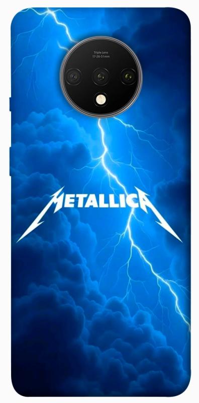 Чехол itsPrint Metallica thunder для OnePlus 7T, музыка, купить оптом с доставкой
