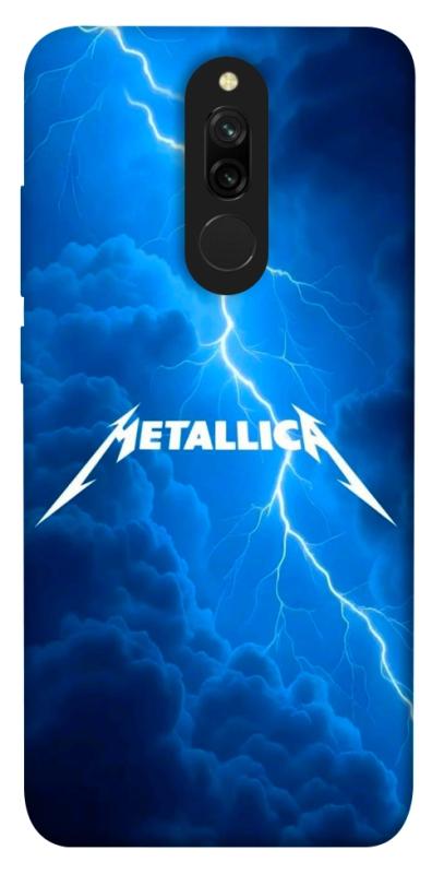 Чехол itsPrint Metallica thunder для Xiaomi Redmi 8, музыка, купить оптом с доставкой