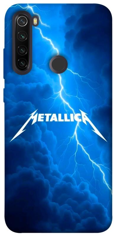 Чохол itsPrint Metallica thunder для Xiaomi Redmi Note 8T, музика, купити оптом з доставкою