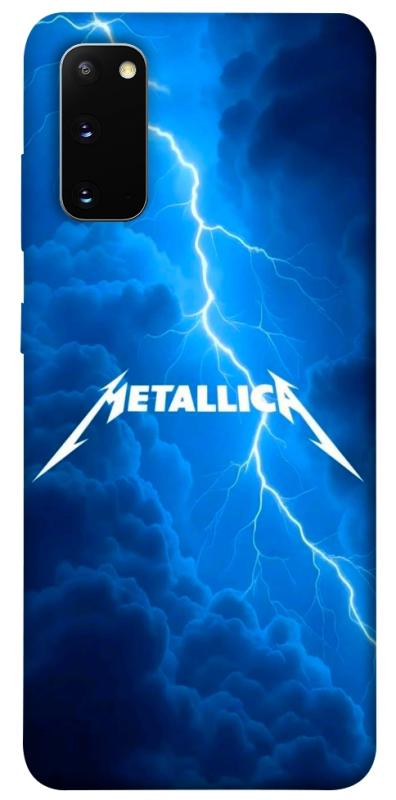Чохол itsPrint Metallica thunder для Samsung Galaxy S20, музика, купити оптом з доставкою