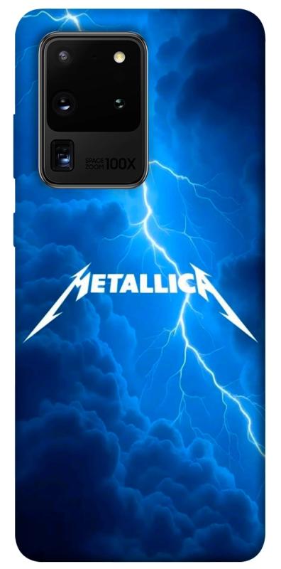 Чохол itsPrint Metallica thunder для Samsung Galaxy S20 Ultra, музика, купити оптом з доставкою