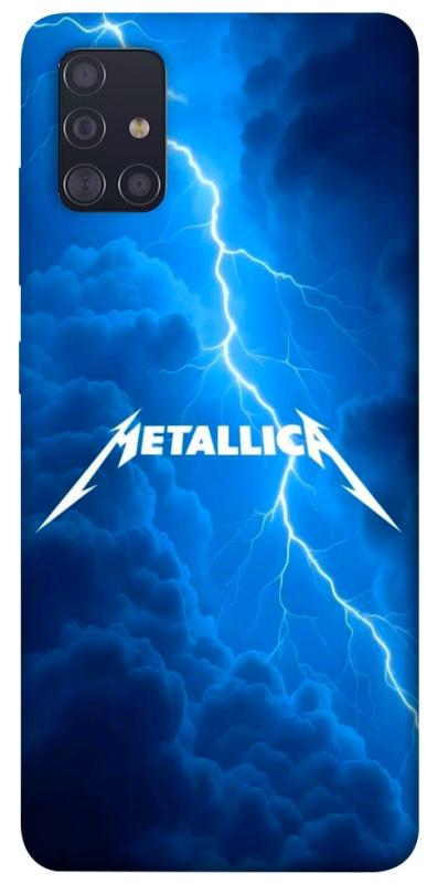 Чохол itsPrint Metallica thunder для Samsung Galaxy A51, музика, купити оптом з доставкою