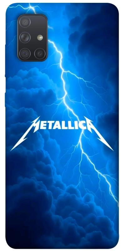 Чохол itsPrint Metallica thunder для Samsung Galaxy A71, музика, купити оптом з доставкою