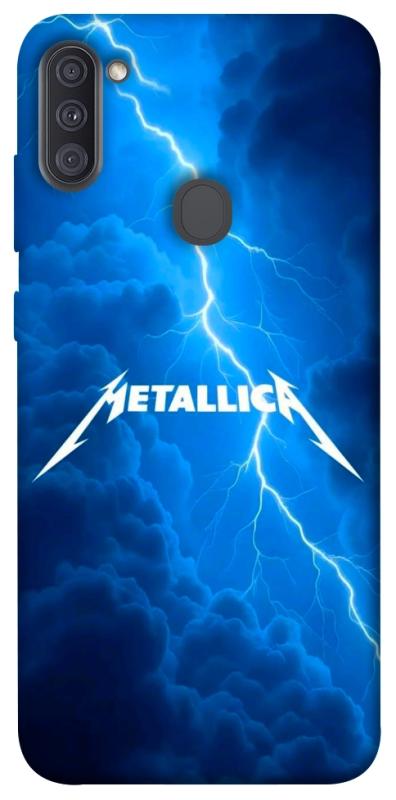 Чохол itsPrint Metallica thunder для Samsung Galaxy A11, музика, купити оптом з доставкою