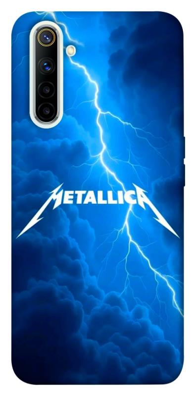 Чохол itsPrint Metallica thunder для Realme 6, музика, купити оптом з доставкою