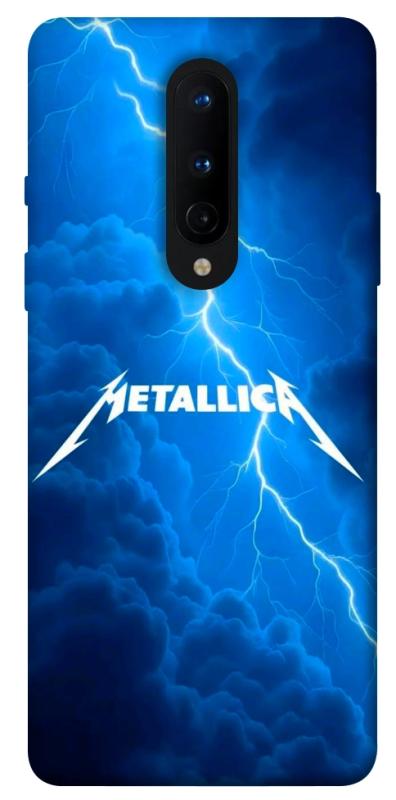 Чохол itsPrint Metallica thunder для OnePlus 8, музика, купити оптом з доставкою