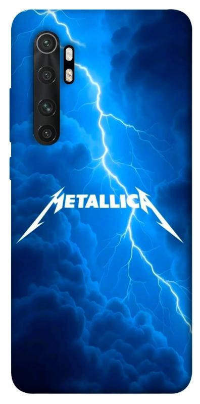 Чохол itsPrint Metallica thunder для Xiaomi Mi Note 10 Lite, музика, купити оптом з доставкою