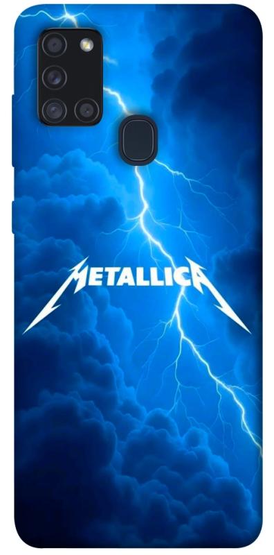Чохол itsPrint Metallica thunder для Samsung Galaxy A21s, музика, купити оптом з доставкою