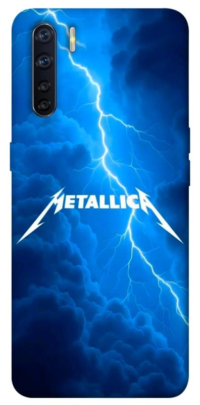 Чехол itsPrint Metallica thunder для Oppo A91, музыка, купить оптом с доставкой