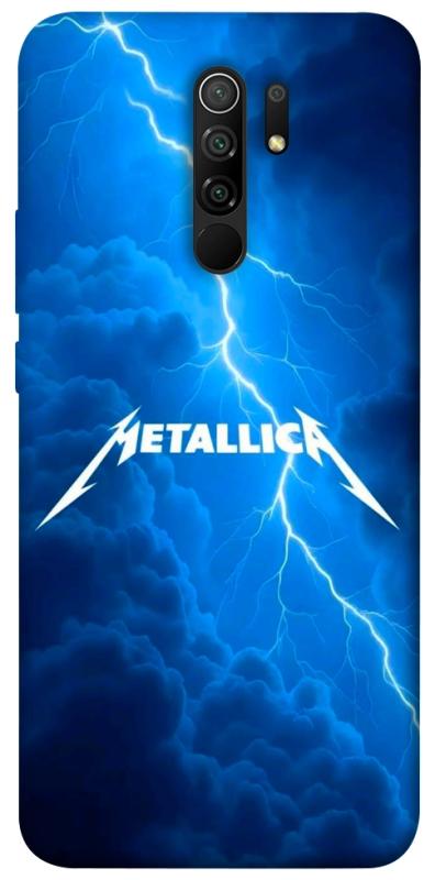Чехол itsPrint Metallica thunder для Xiaomi Redmi 9, музыка, купить оптом с доставкой