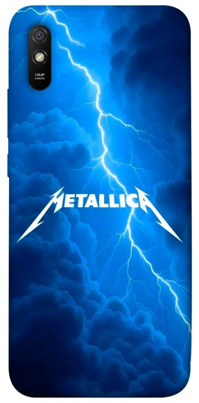 Чохол itsPrint Metallica thunder для Xiaomi Redmi 9A, музика, купити оптом з доставкою